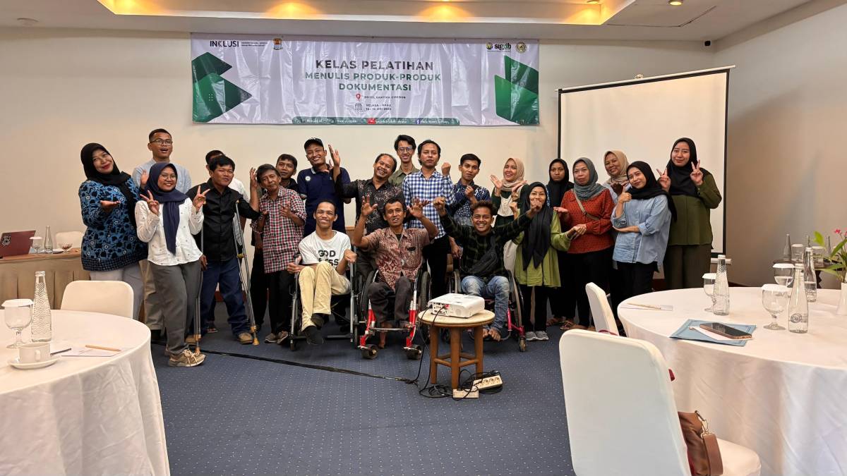 FKDC Gelar Pelatihan Penulisan Dokumentasi untuk Perkuat Publikasi Inklusif
