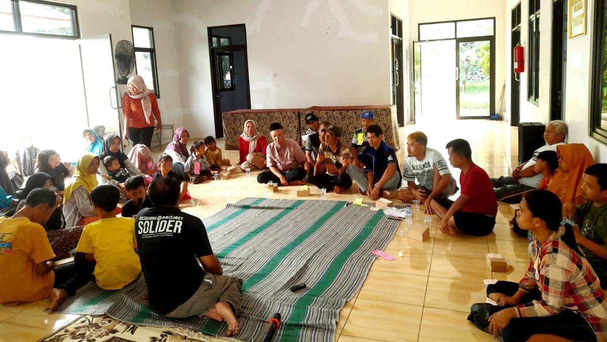 Pertemuan Perdana KDD Belawa, Perkuat Kebersamaan dan Semangat Kemandirian Difabel