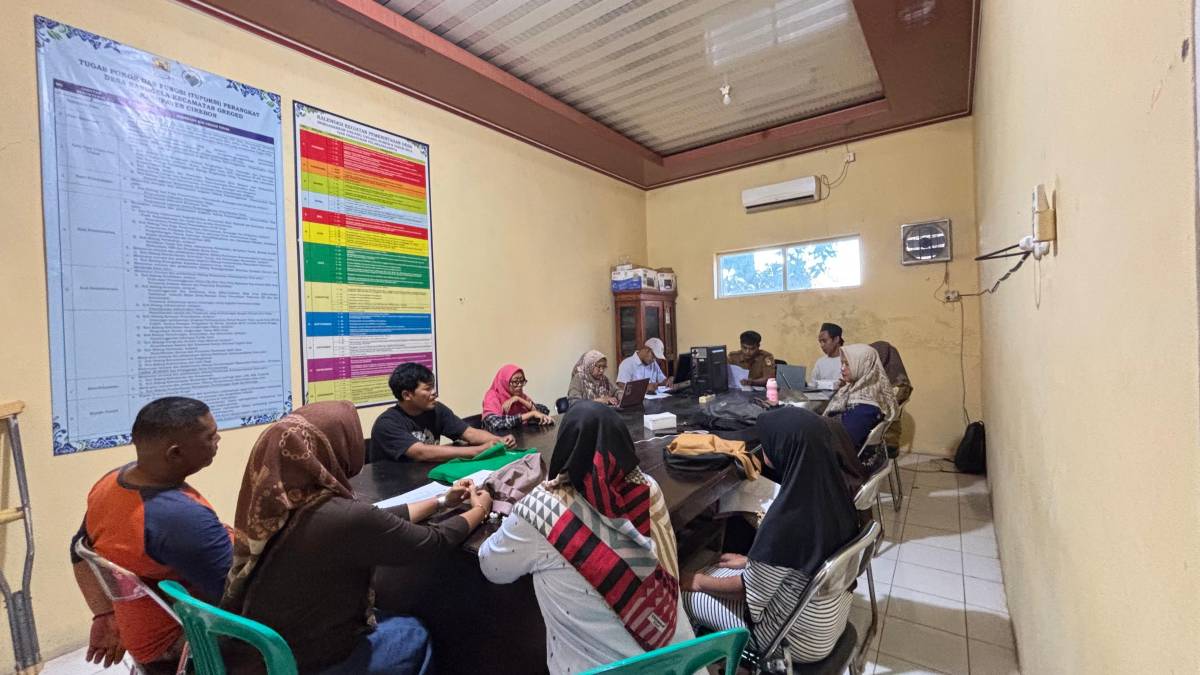 DISKUSI KDD DAN PEMERINTAH DESA NANGGELA DORONG PEMENUHAN HAK DIFABEL MASUK RKPDes DAN APBDes